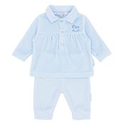 Blues Baby Velour Rocking Horse Trouser Set image