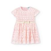 Boboli Rose Pink Embroidered Dress image