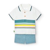 Boboli Crazy Savanah Baby Polo &amp;amp; Short Set image