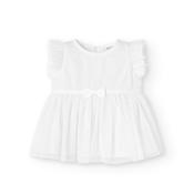 Boboli Tulle Heart Print Dress image