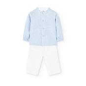 Boboli Stripe Shirt &amp;amp; Trouser Set image