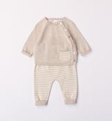 I Do Neutral Knit Trouser Set image