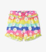 Hatley Groovy Flowers Ruffle Shorts image