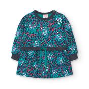 Boboli Nordic Path Print Dress &amp;amp; Tights image