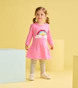Hatley Rainbow Cloud Flounce Skirt Dress image