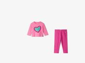 Hatley Happy Heart Gather Back Tee and Legging Set image