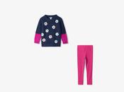 Hatley Throwback Flowers Fluffy Sleeve Sweater &amp;amp; Legging Set image