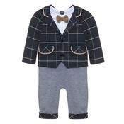 Patachou All in One Grey Babygrow image