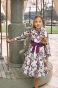 Patachou Floral Zebra Print dress image