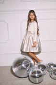 Patachou Gold and Ivory Dress image