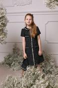 Patachou Black Tweed Dress image