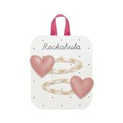 Rockahula Gingham Heart Clips image