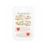 Rockahula Bramble Hearts Fabric Clips Set