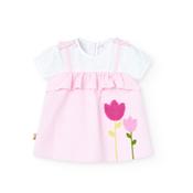 Boboli Baby Striped Dress and Bloomer Set