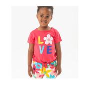 Boboli Big Flowers shorts set