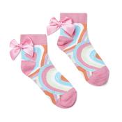 A Dee Evie Ankle Sock - Pink Gloss