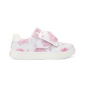 A Dee Bowie Printed Bow Trainer - Pink Blossom