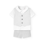 Boboli Stripe Short Set image
