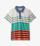 Hatley Spring Stripes Polo Shirt image