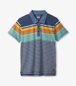 Hatley Nautical Stripes Polo Shirt