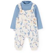 Boboli Printed Dungaree Set image