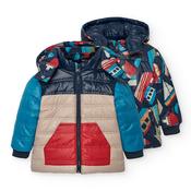 Boboli Boys Reversible Print Coat image