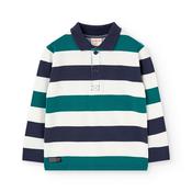 Boboli Go With The Flow Stripe Polo Shirt