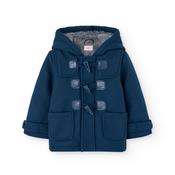 Boboli Navy Wool Coat