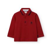 Boboli Scarlet Red Polo Shirt