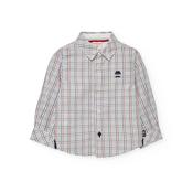 Boboli Poplin Check Print Shirt