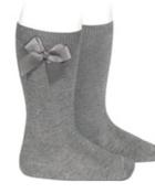 Condor Light Grey Knee High Socks - 221