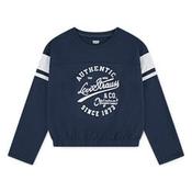 Levi's Girls Navy Crewneck Jumper
