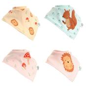 Ziggle 4pk Woodland bib set image