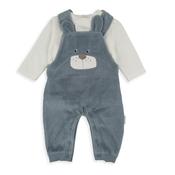 Babybol Velour Dungaree Set image