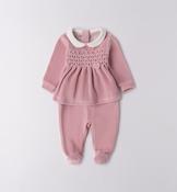 iDo Pink Velvet Two Piece