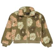 Quapi Green Fleece Zip Up Jacket