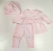 Gymp Baby Girl Organic Cotton Lace Legging Set