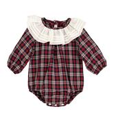 Calamaro Navy and Red Shortie Romper image