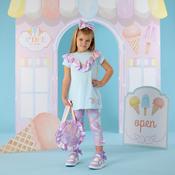 A Dee Scarlett Ice-cream Print Legging Set image