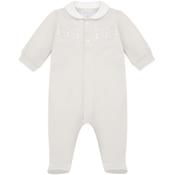 Emile et Rose Jesse Stone Unisex Front Opening Babygrow and Hat image