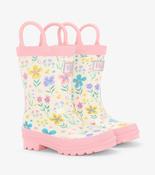 Hatley Little Garden Chicks Rain Boots with Handles image