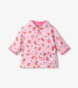 Hatley Pink Berries Snap Raincoat image