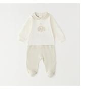 I Do Neutral "I'm new here" Trouser Set
