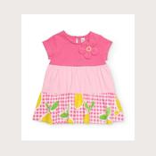 Tuc Tuc dress with applied flower