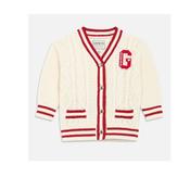 Guess ivory cable knit cardigan
