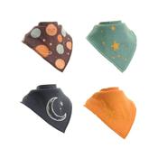 Ziggle 4pk Cosmic Bib Set image