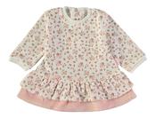 Babybol Velour baby pink dress