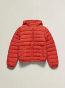 Gant Hooded Puffer Jacket Faux Down Fill - Maple Fire image