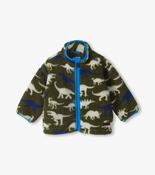 Hatley Dino Silhouette Sherpa Jacket