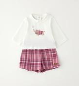 iDo  Check Skort Set